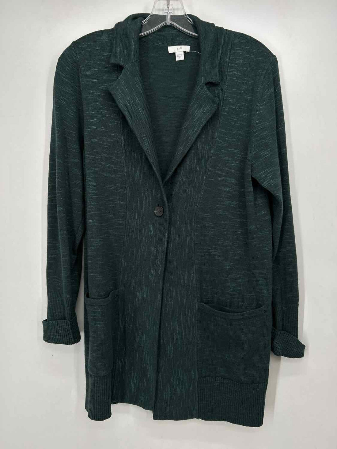 J Jill Size S Dark Green Cardigan
