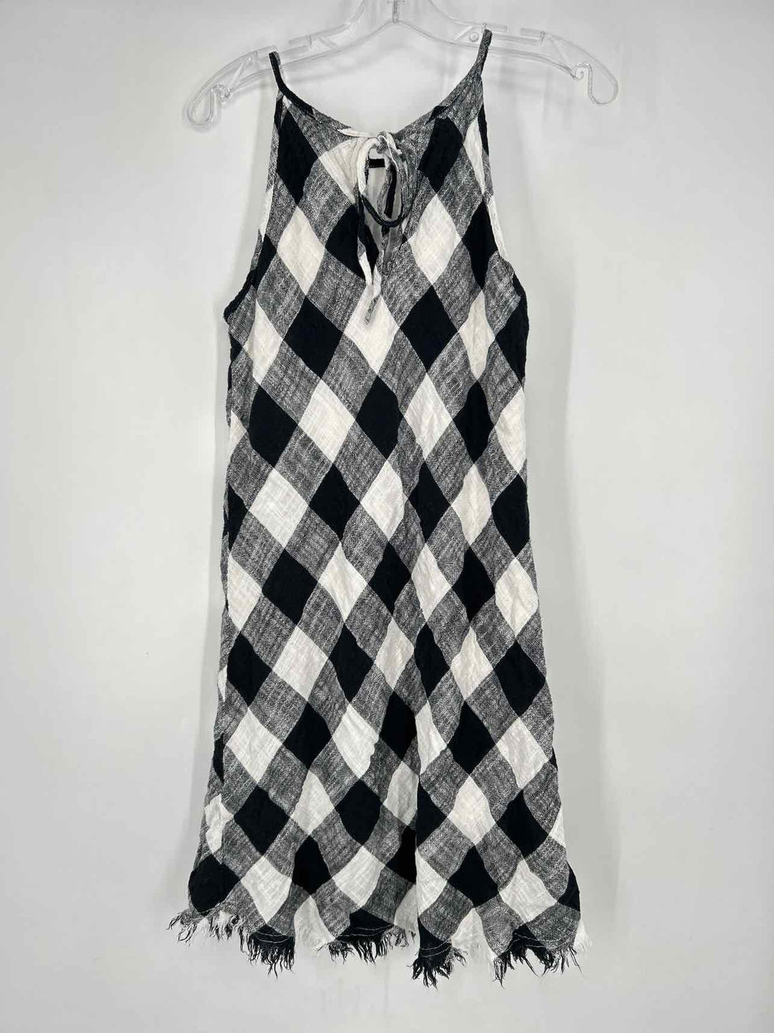 Philosophy Size 8 Black & White Sleeveless Dress