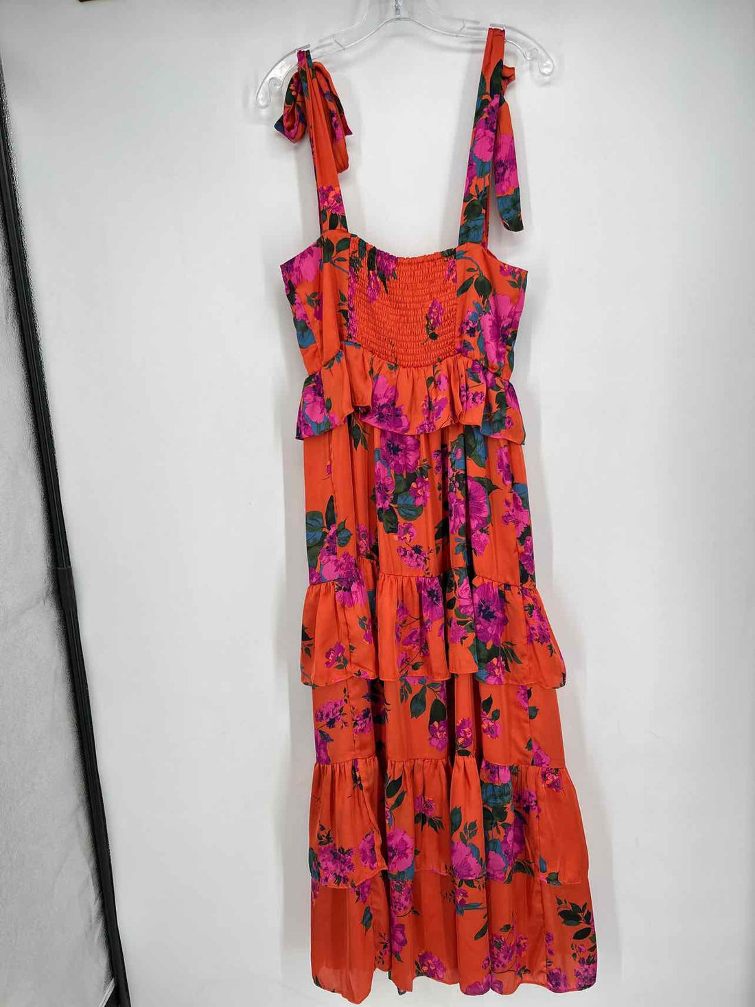 Buddy Love Size S Dark Orange Floral NWT Maxi