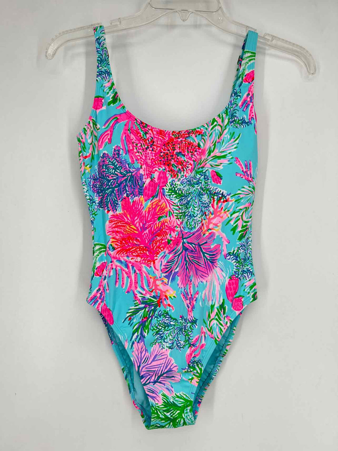 Lilly Pulitzer 2 Light Blue Print NWT Lilly Pulitzer Swimsuit