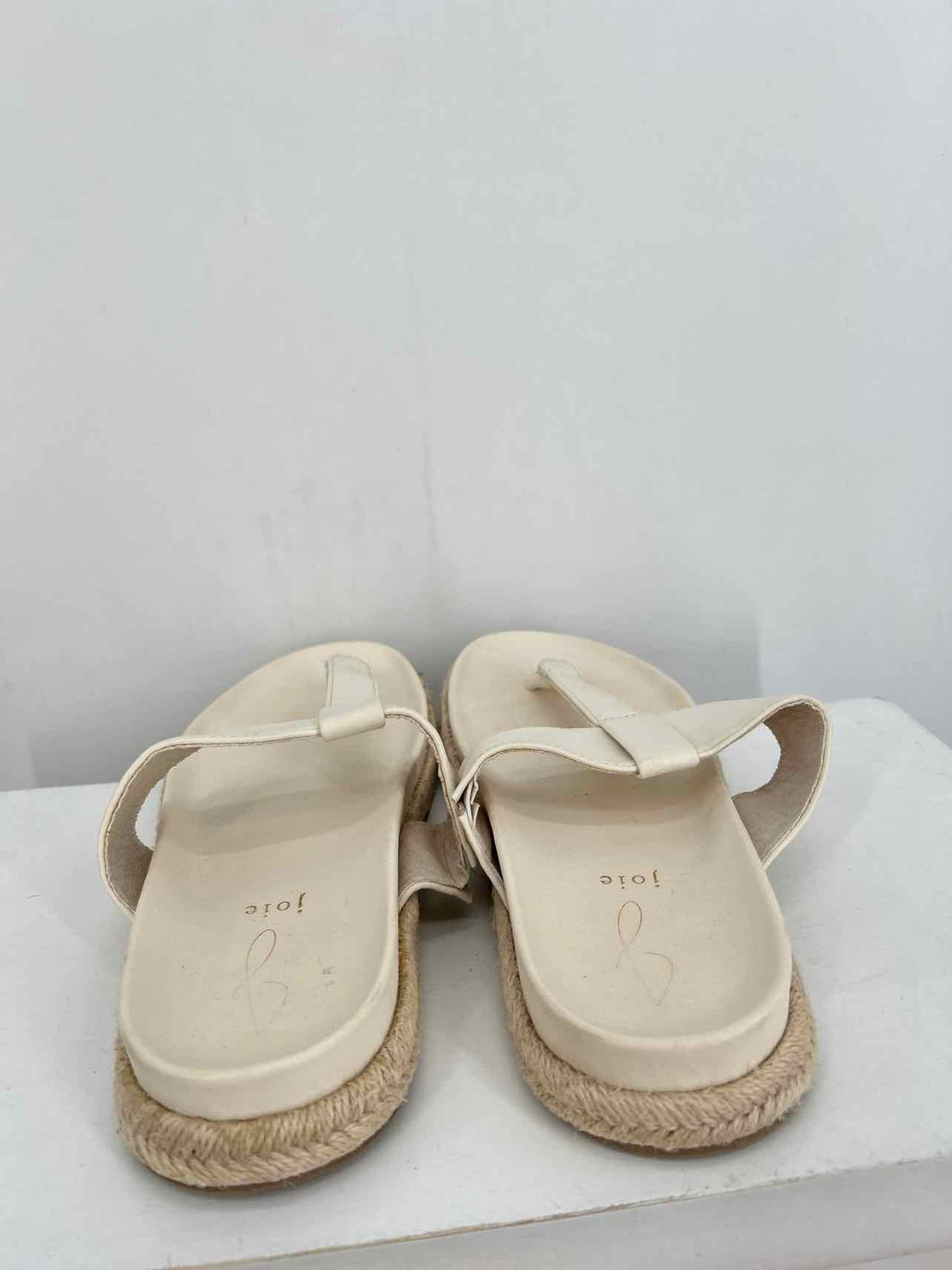 Joie Women Size 10 Ivory Espadrilles Sandals