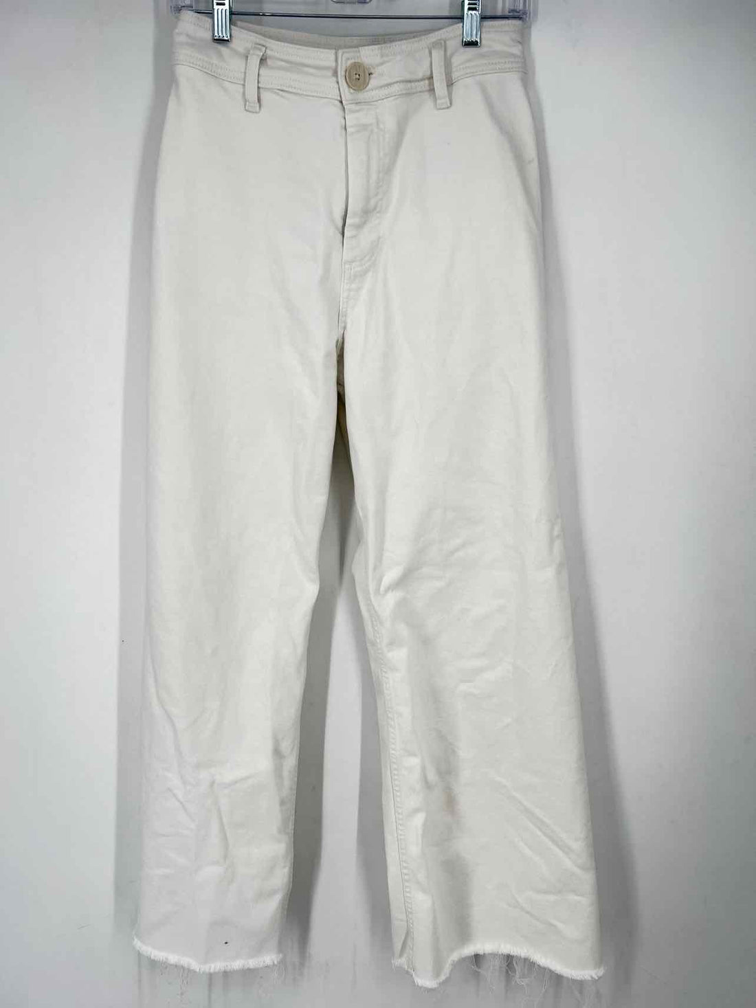 Zara Size 6 White Jeans