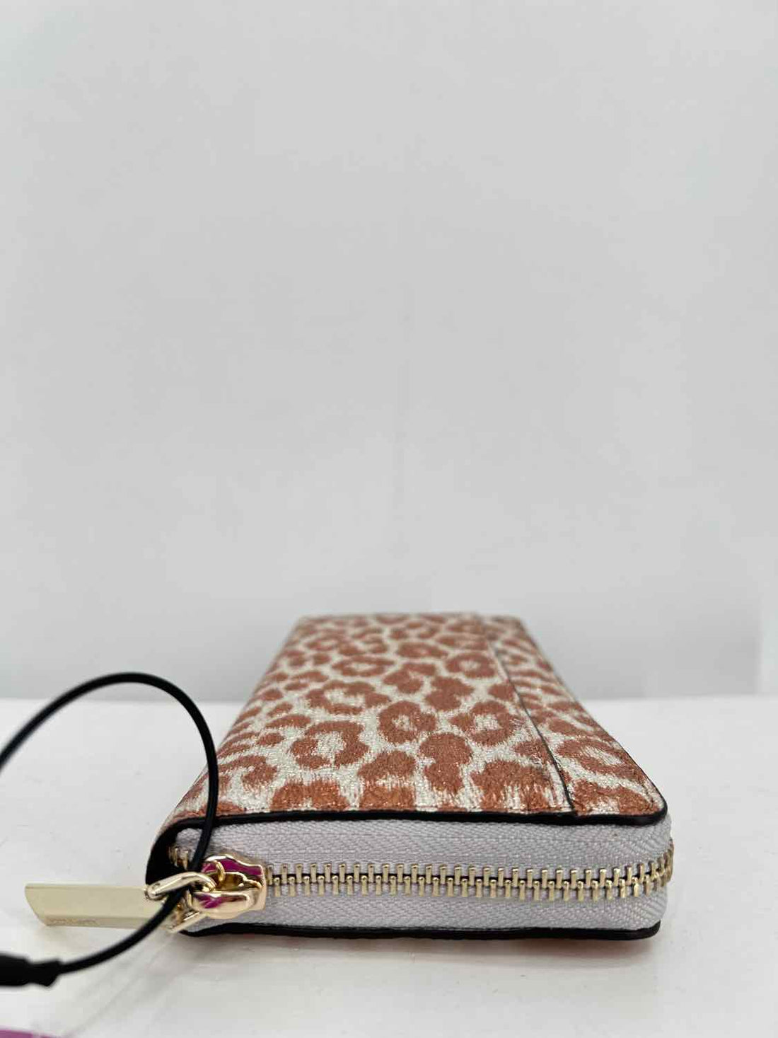 Kate Spade Leopard Metallic Rare Wallet