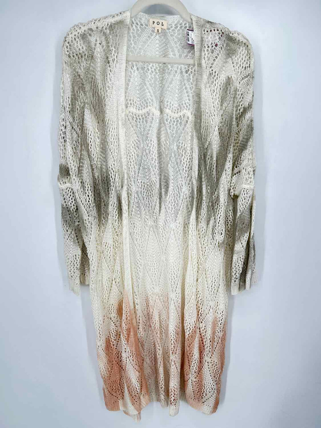 POL Size S Off White Ombre Cardigan