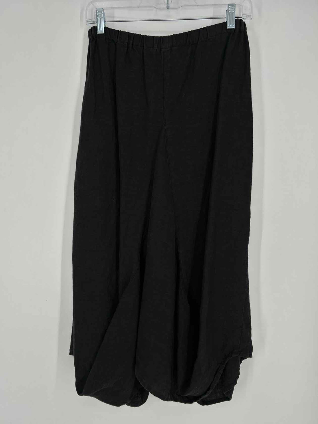 Yuvita Size XS Black Linen Skirts