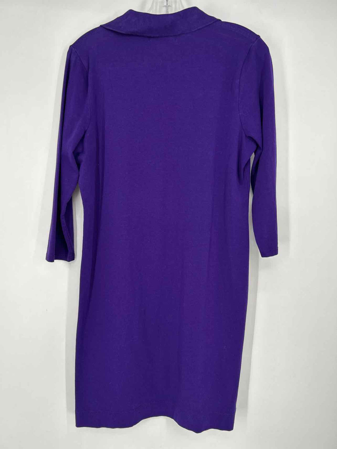 Lauren Ralph Lauren Size L Purple Long Sleeve Dress