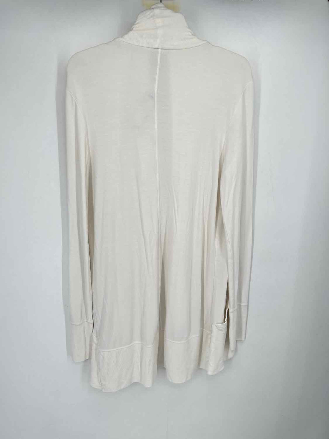 Athleta Size M Tall White Cardigan