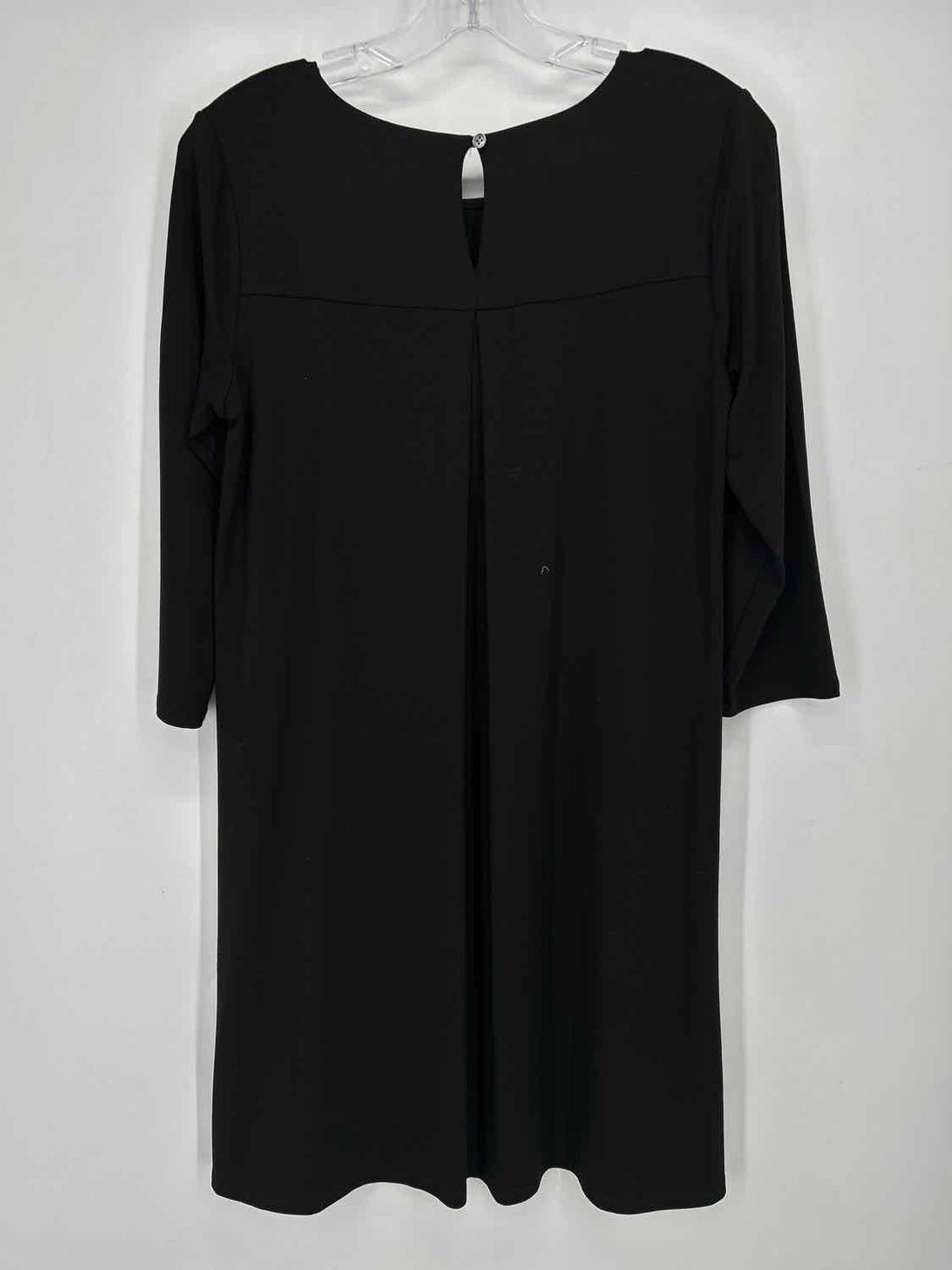 J Jill Size SP Black Long Sleeve Dress