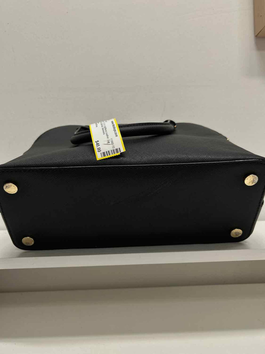 Michael Kors Black Saffiano Leather Pre Owned Satchel