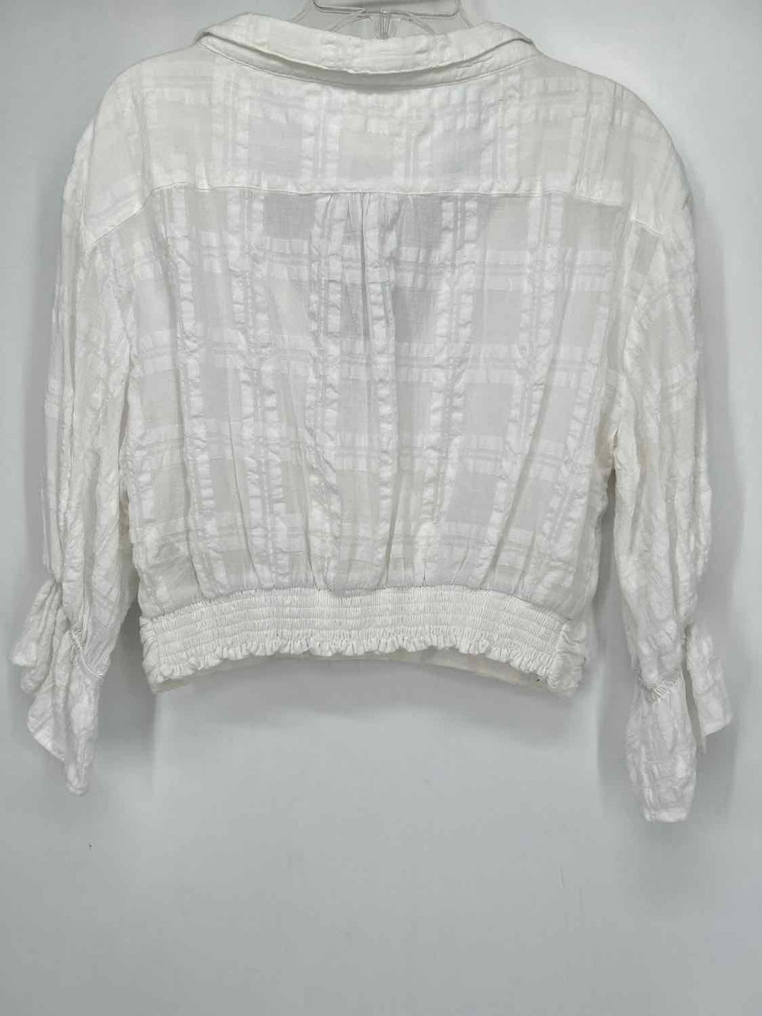 By Anthropologie Size M White Long Sleeve
