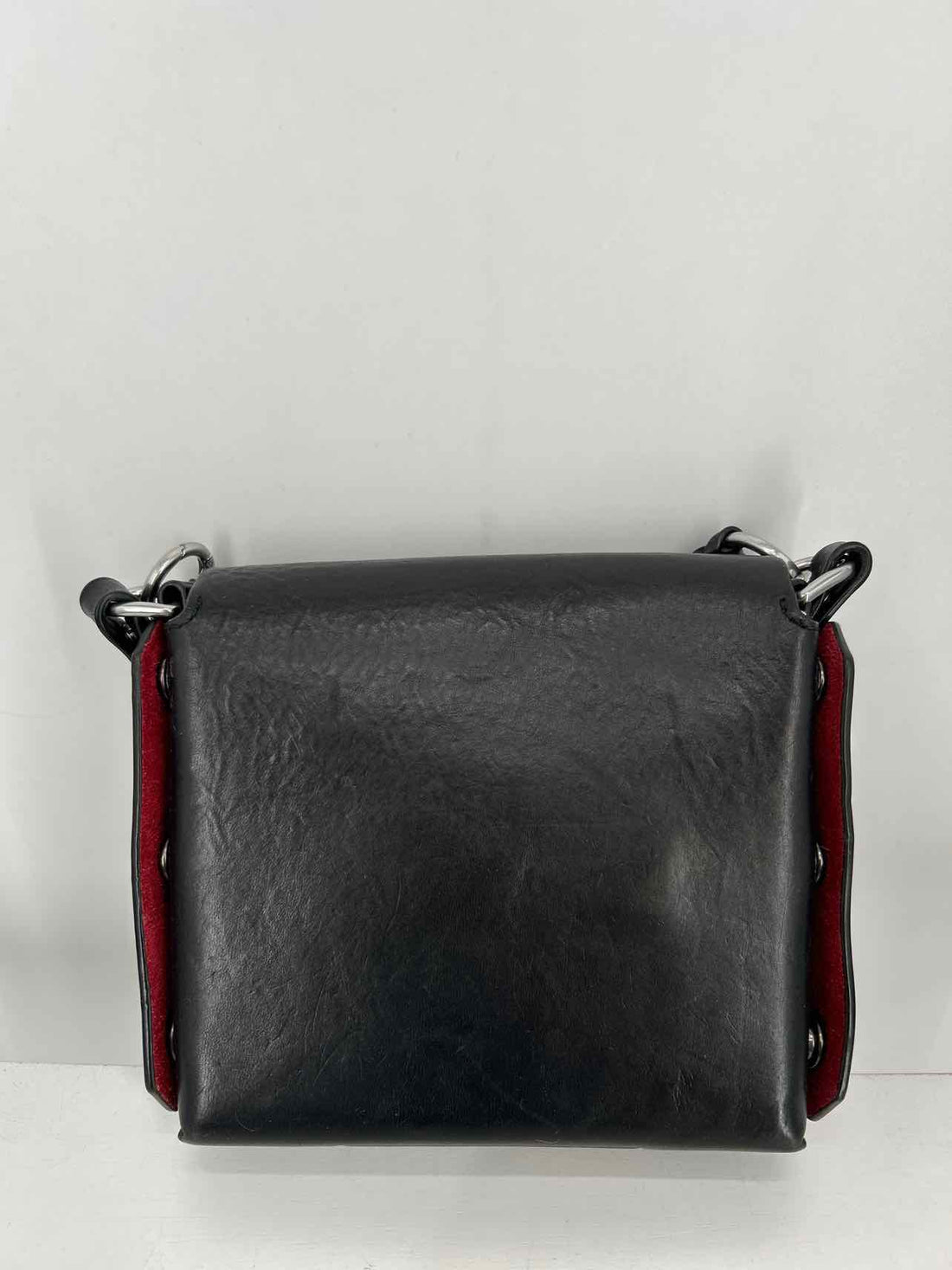 Rag & Bone Black Leather Pre Owned Crossbody