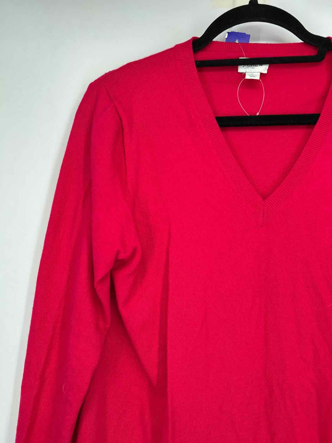 J Crew Size M Fuschia Wool Blend Sweater