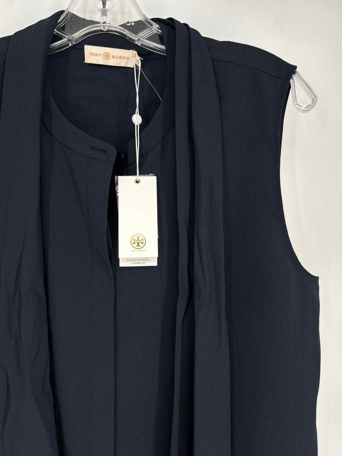 Tory Burch Size 14 Navy NWT Sleeveless