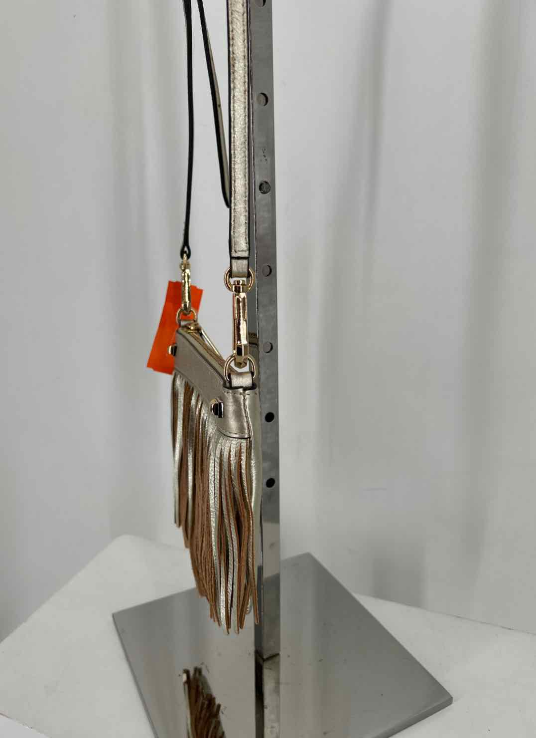 Rebecca Minkoff Gold Leather Pre Owned Crossbody