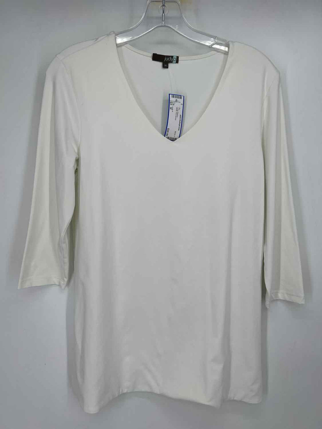 Judy P Size M White Long Sleeve