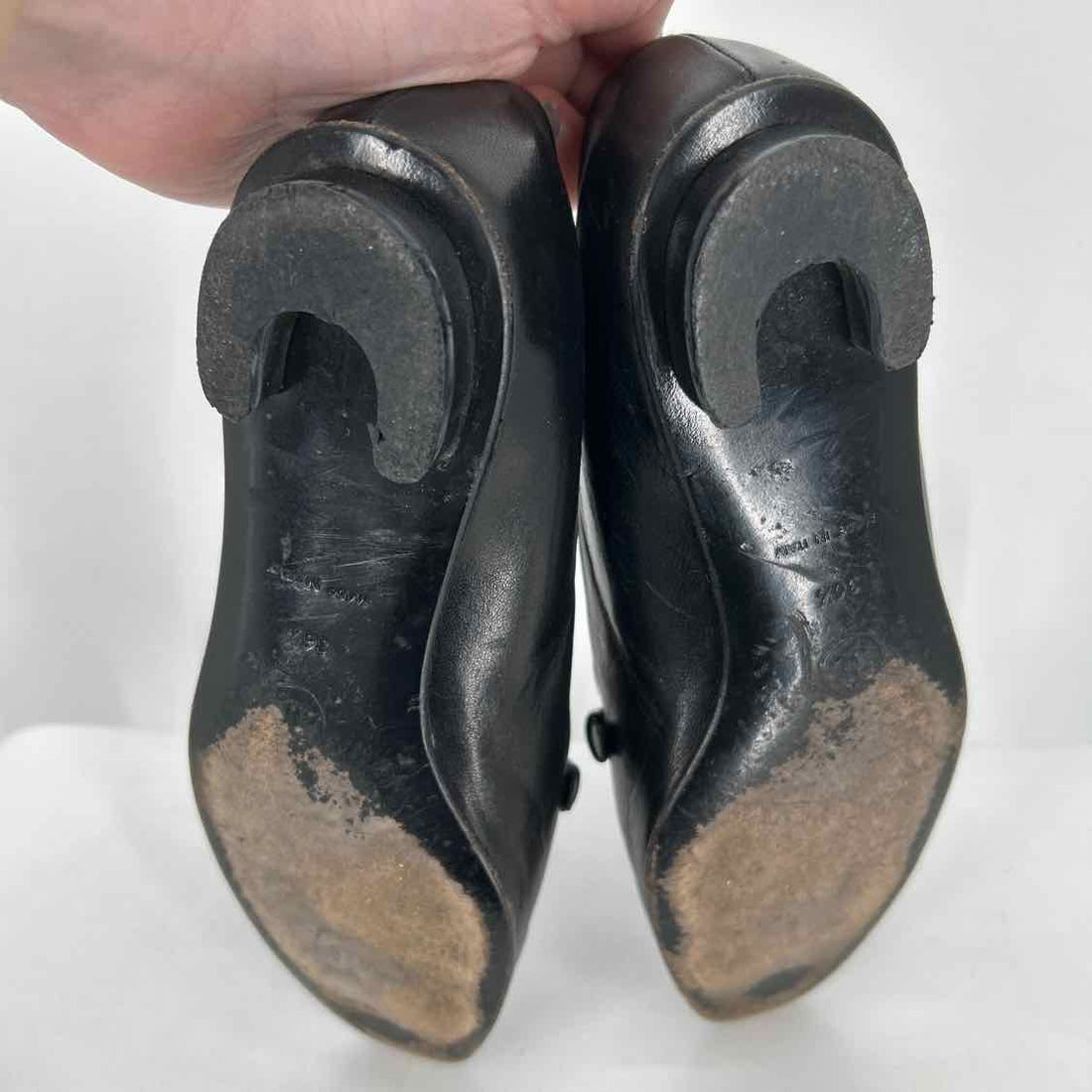 Chanel Loafer Women Size 36.5 Black Vintage LUXURY