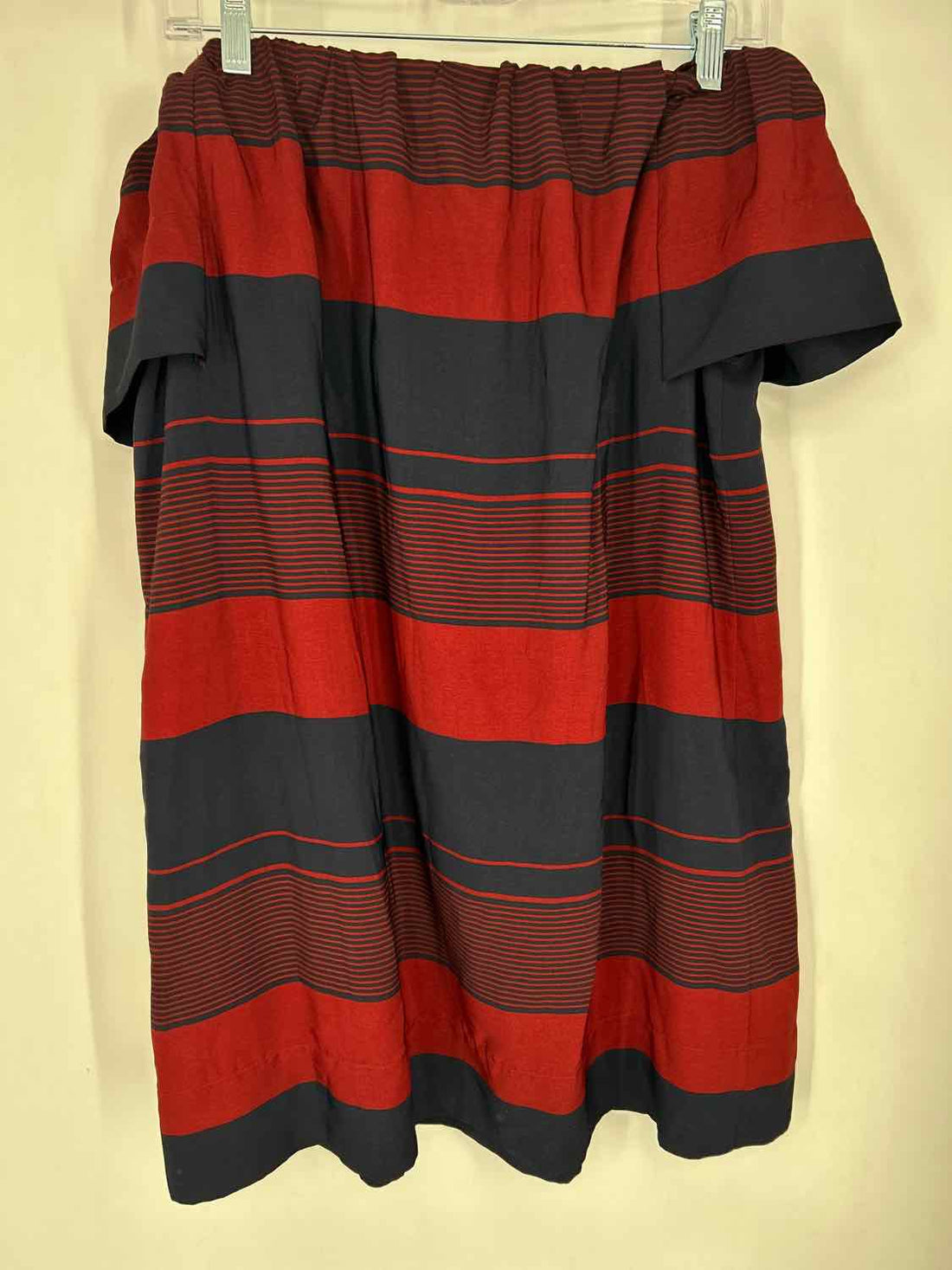 Sugar Lips Size XS Maroon Striped NWT Dress