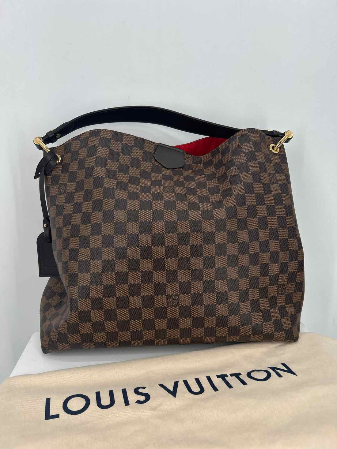 Louis Vuitton Damier Ebene Coated Canvas Pre Owned LUXURY
