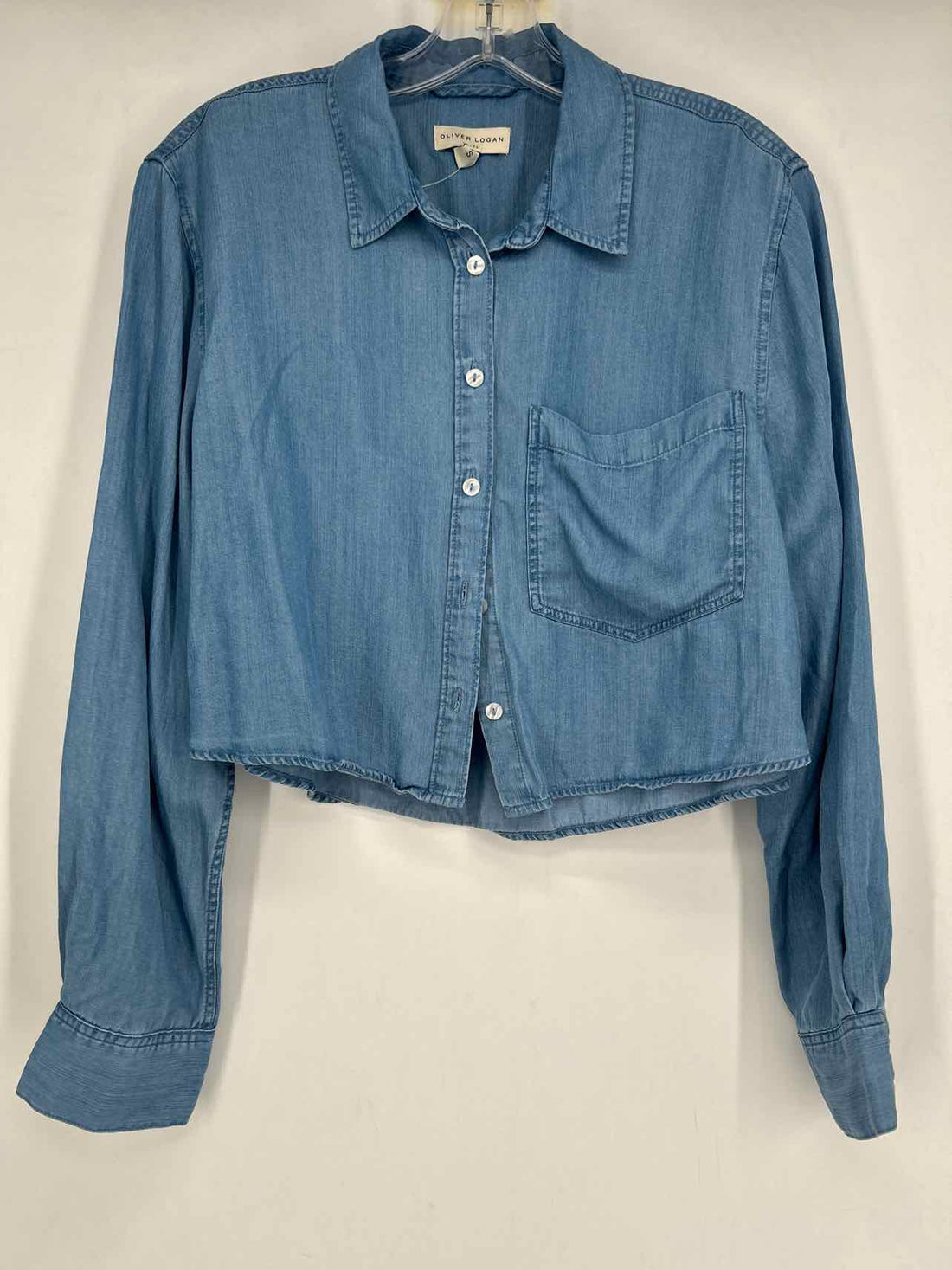 Oliver Logan Size S Chambray Long Sleeve