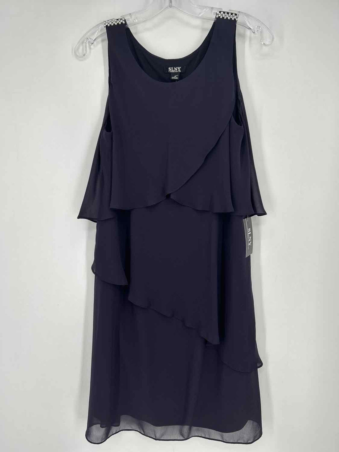 SLNY 8 Dark Purple NWT Holiday