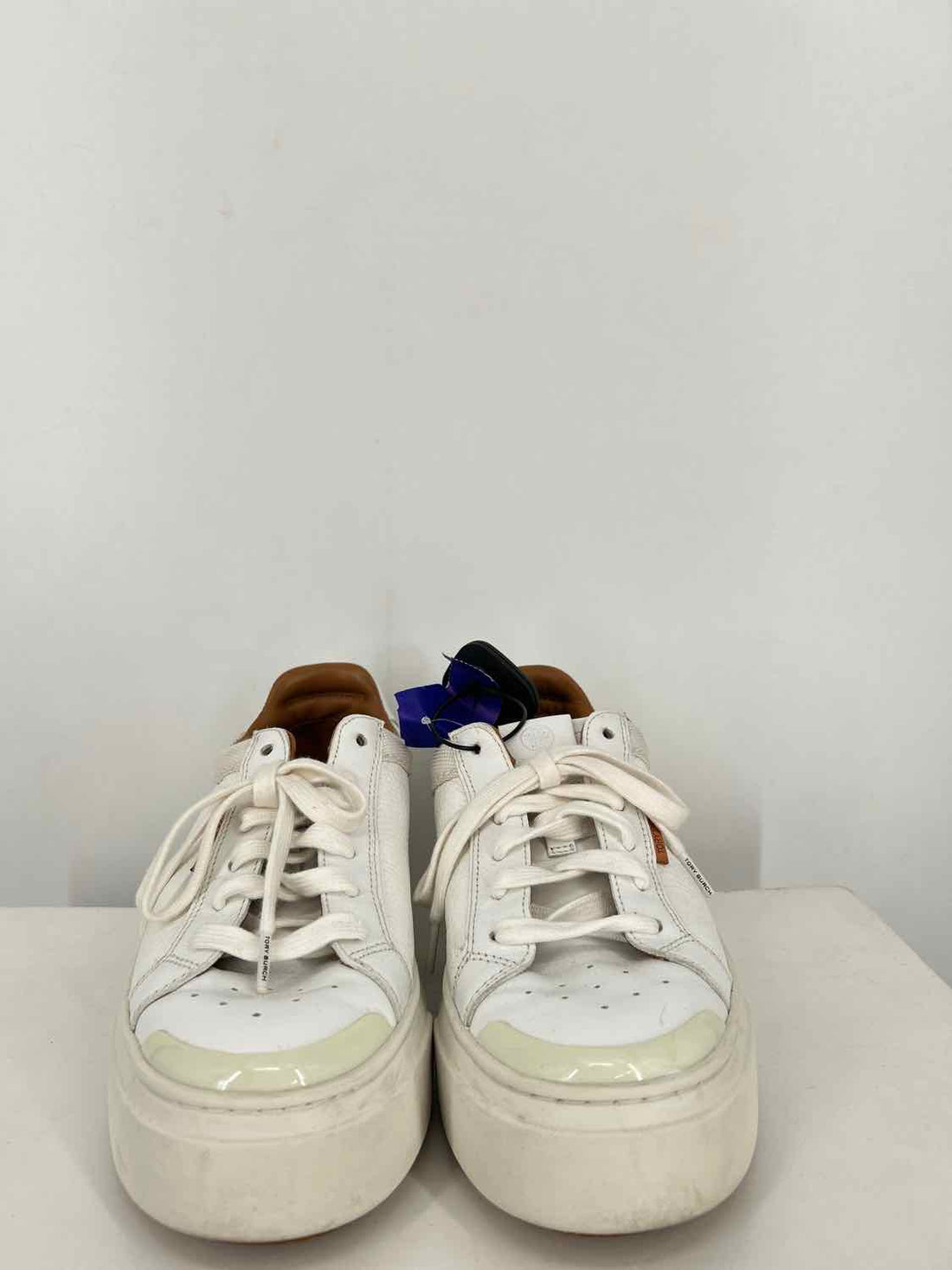 Tory Burch Women Size 9.5 White Sneakers