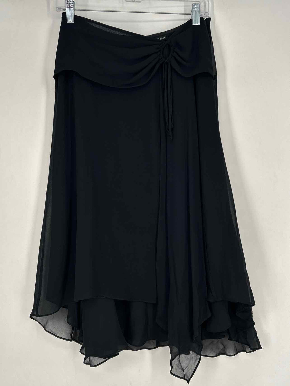Dana Buchman Size 4 Black Silk Vintage Skirts