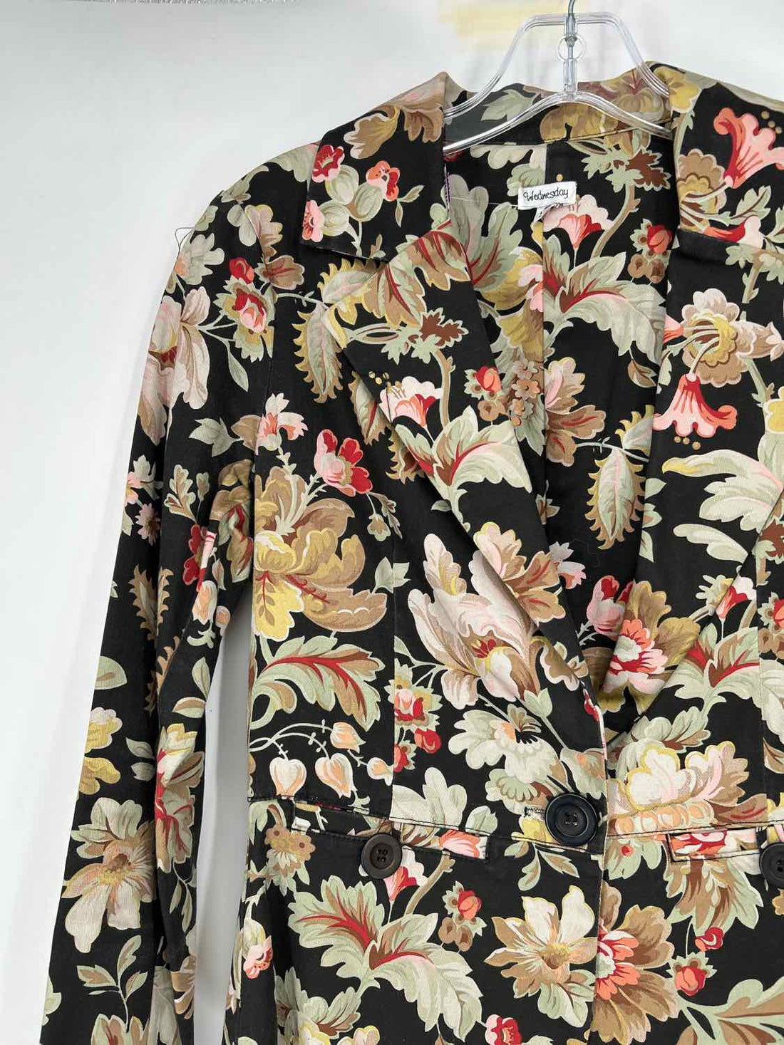 Wednesday Size S Brown Floral Blazer