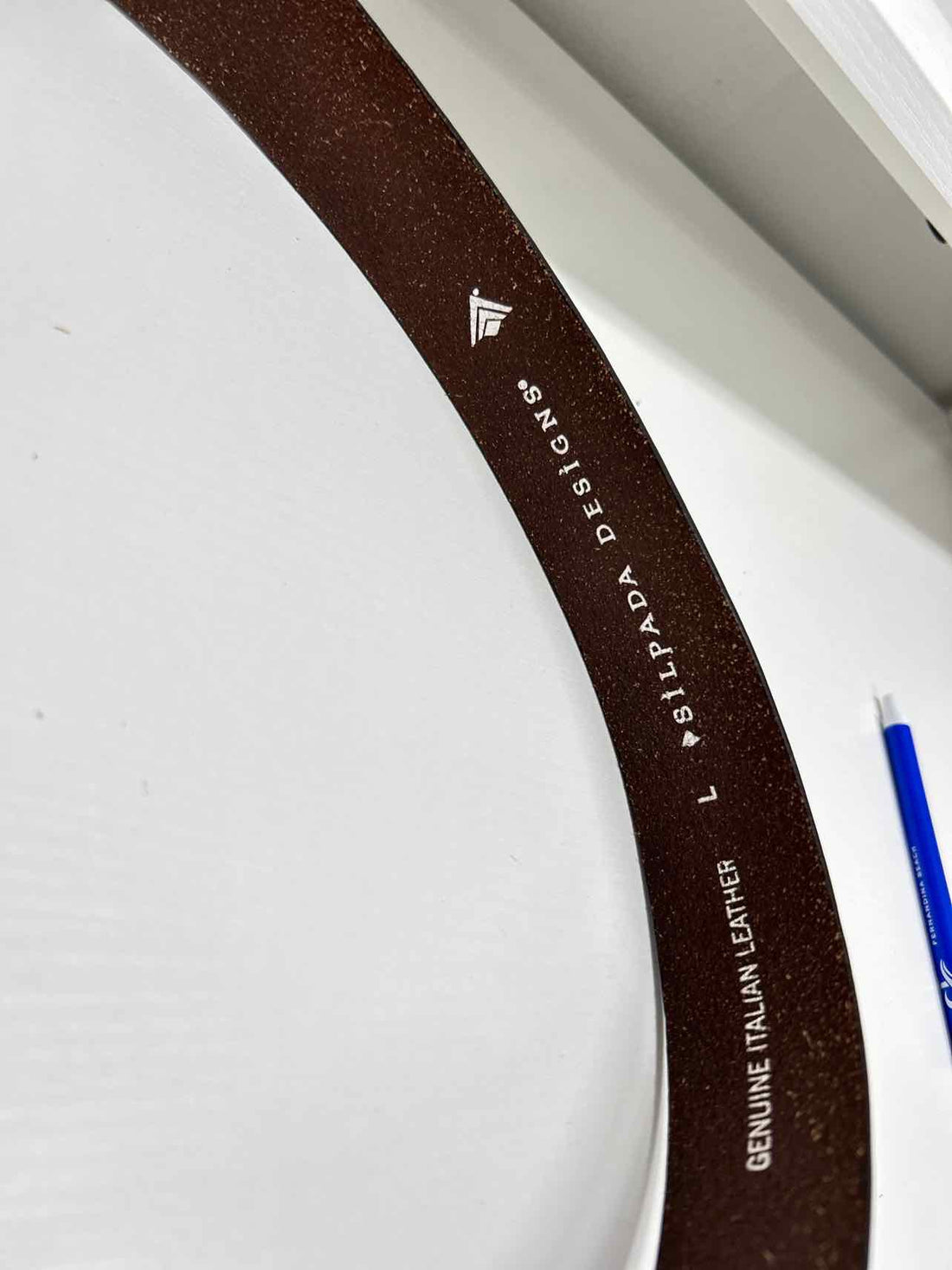 Silpada Size L Leather Brown Belts