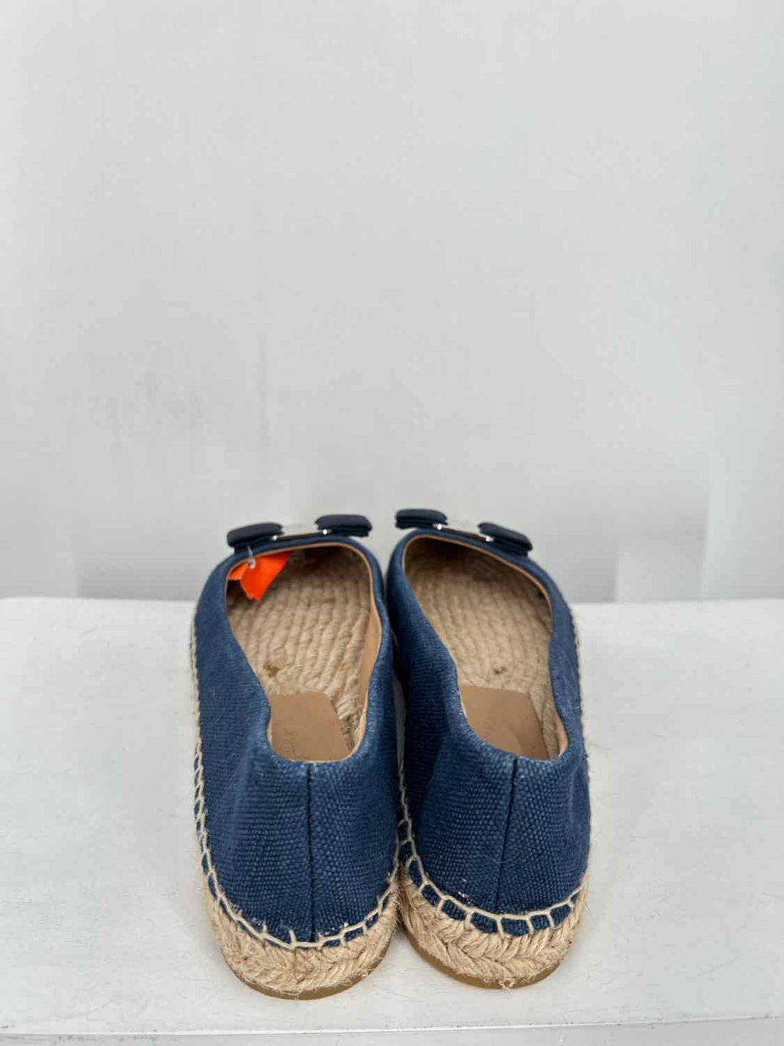 Salvatore Ferragamo Women Size 8 Denim Espadrilles