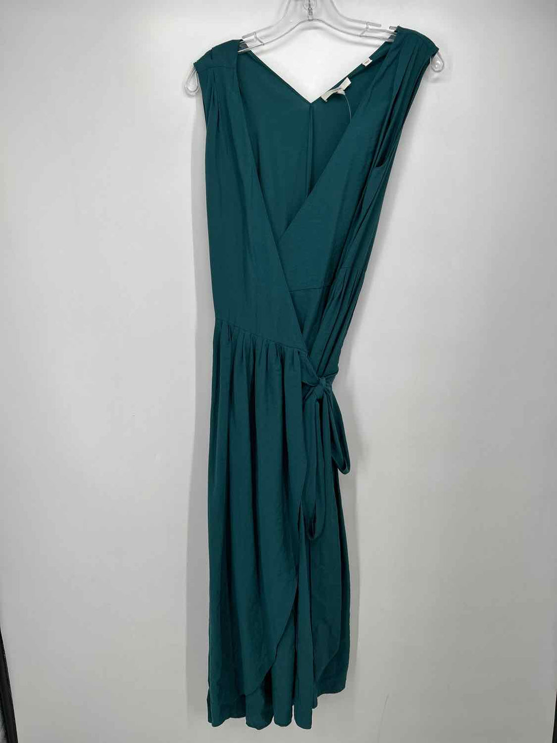 Vince Size L Green Sleeveless Dress