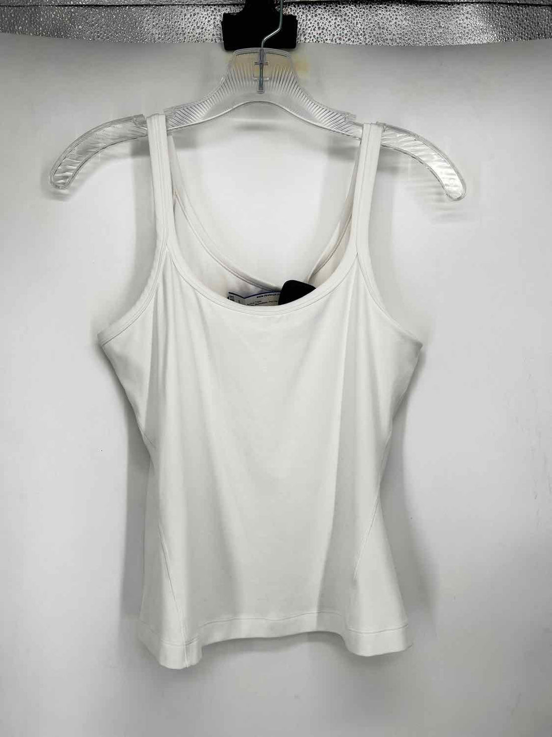 Lululemon Size L White Sleeveless Active Tops