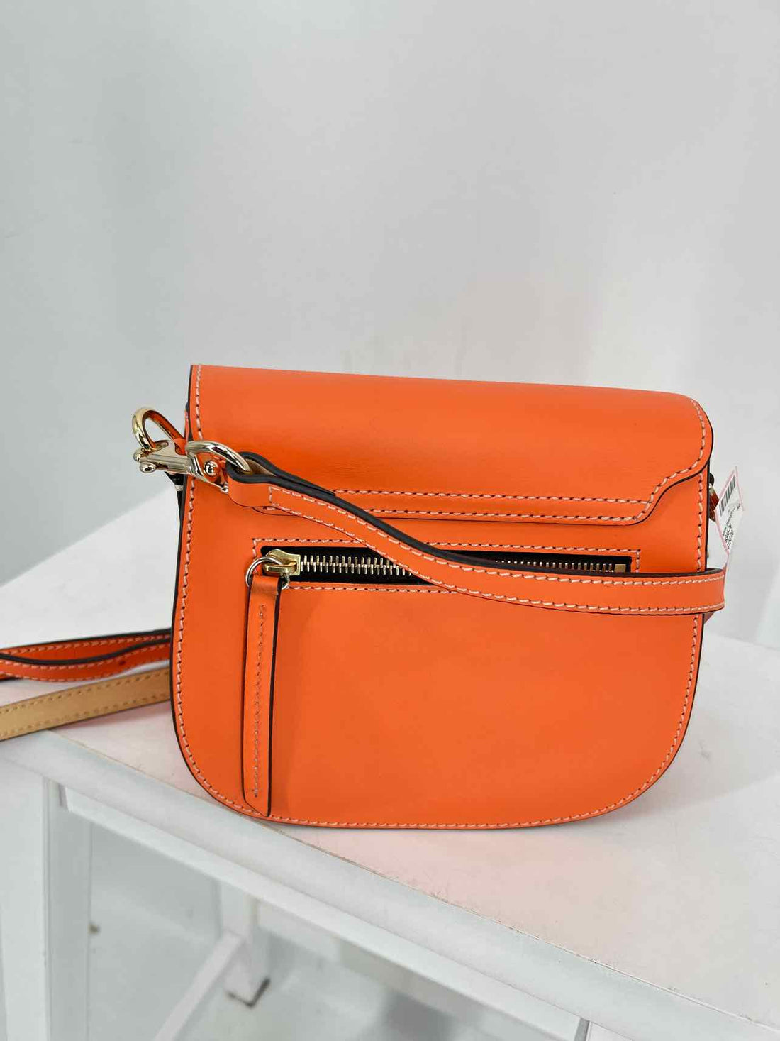 Dooney & Bourke Pastel Orange Leather Sold Out Crossbody