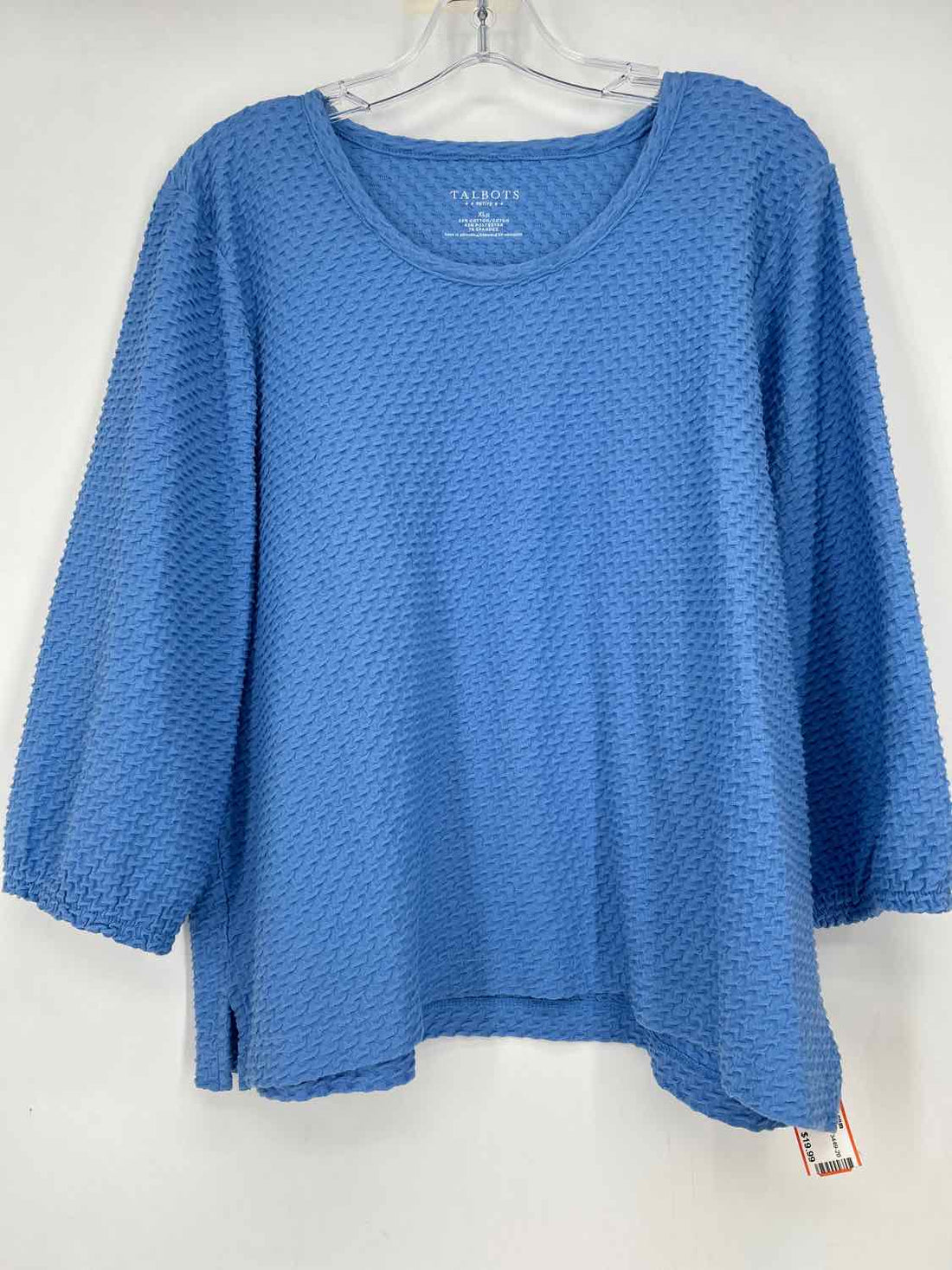 Talbots Size XLP Blue Long Sleeve