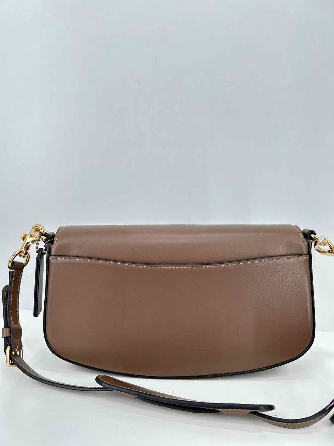 Coach Taupe Leather New Shoulder