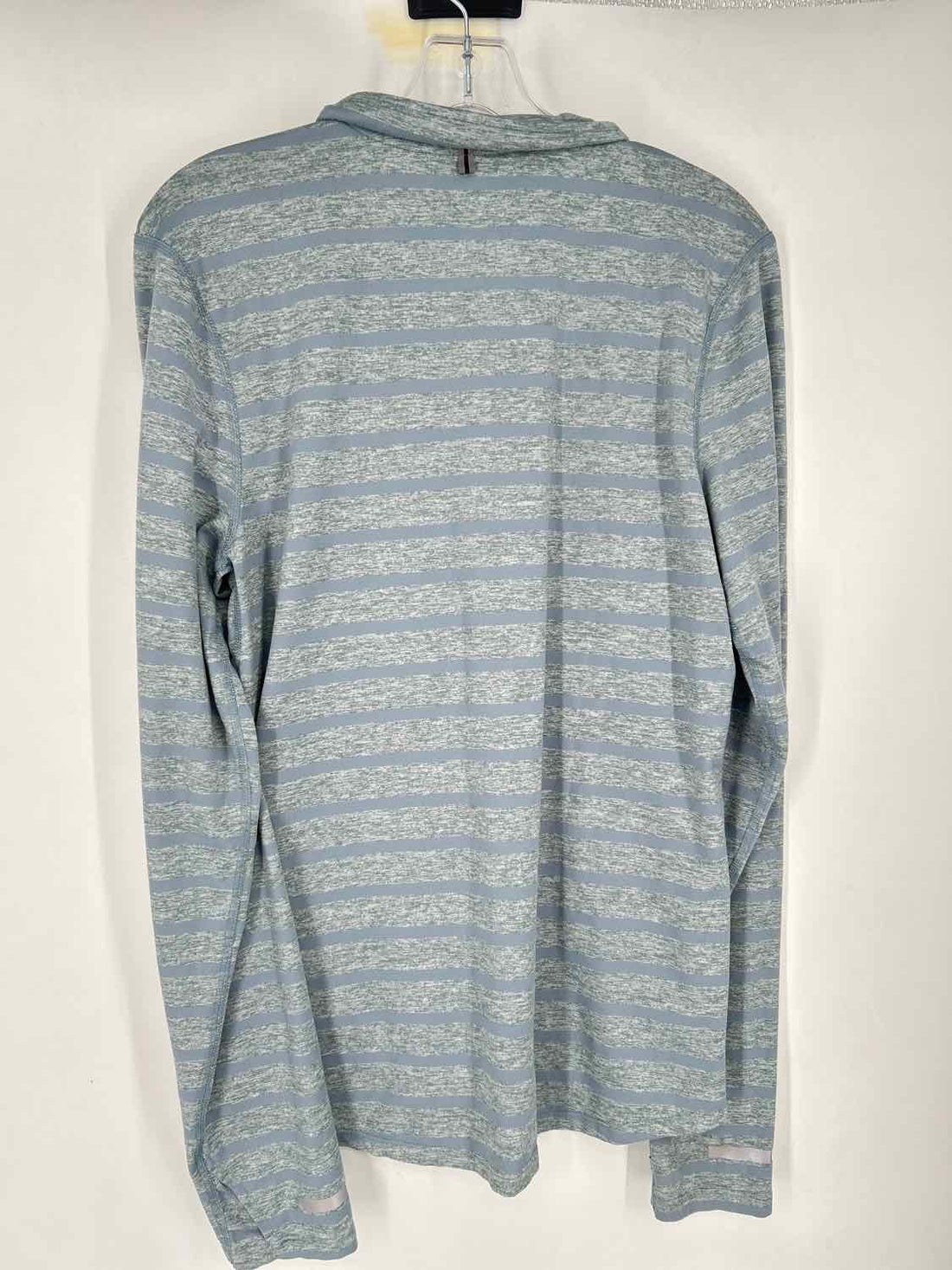 Nike Size S Blue Stripe Long Sleeve Active Tops