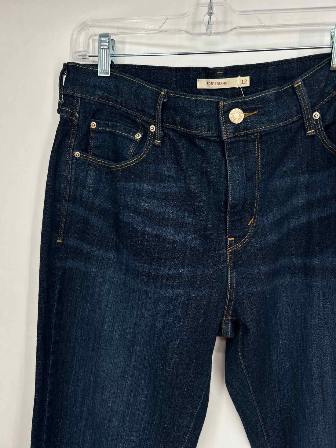 Levi Strauss Size 12 Dark Wash Denim Jeans