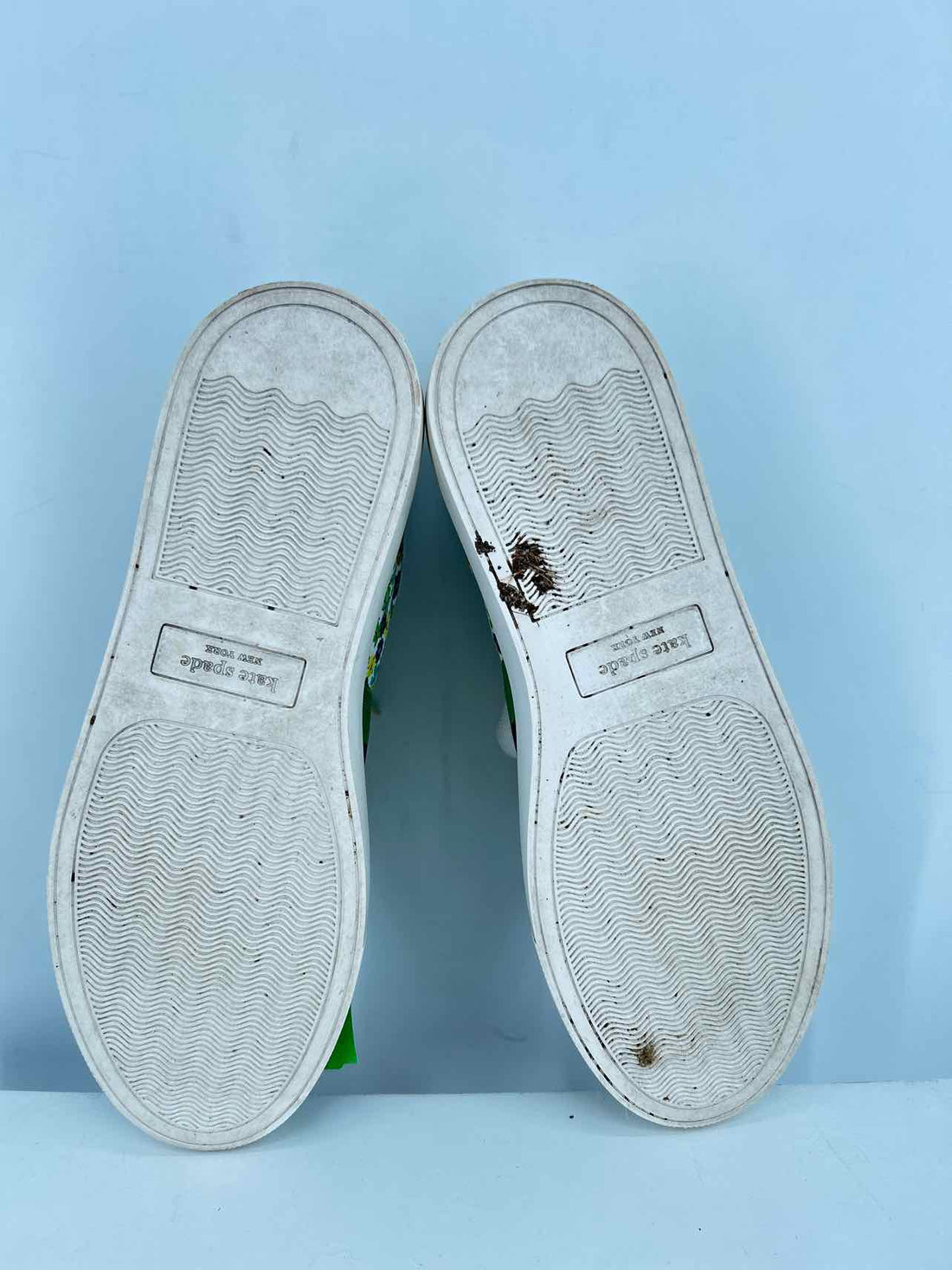 Kate Spade Women Size 9.5 Cream Floral Sneakers