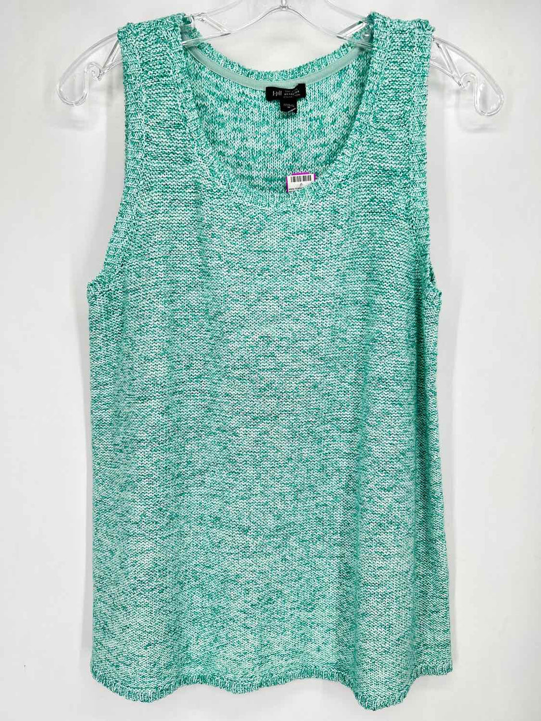 J Jill Size M Turquoise & White Knit Multi-Piece Set
