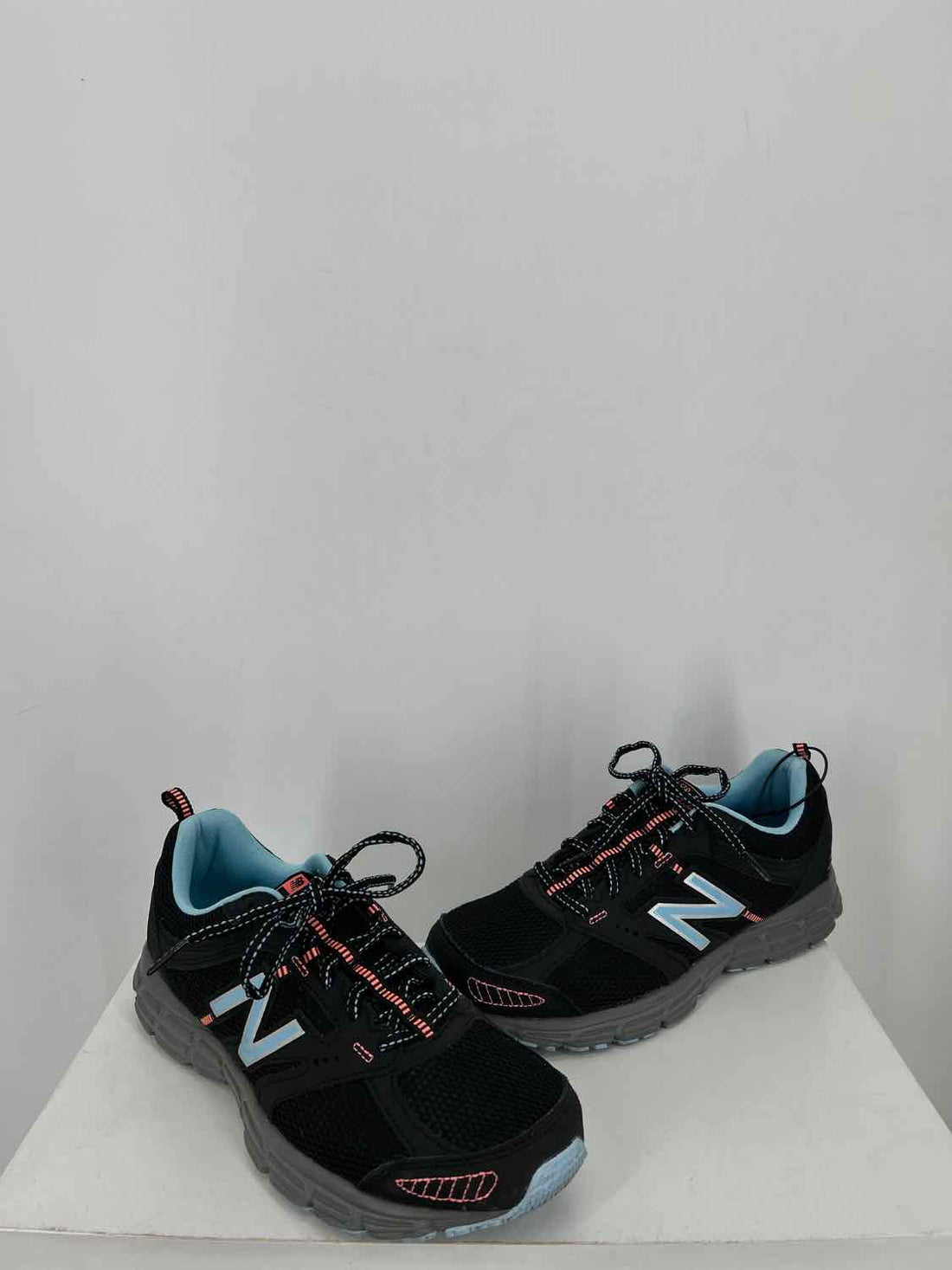 New Balance Women Size 10 Black Blue & Pink Sneakers
