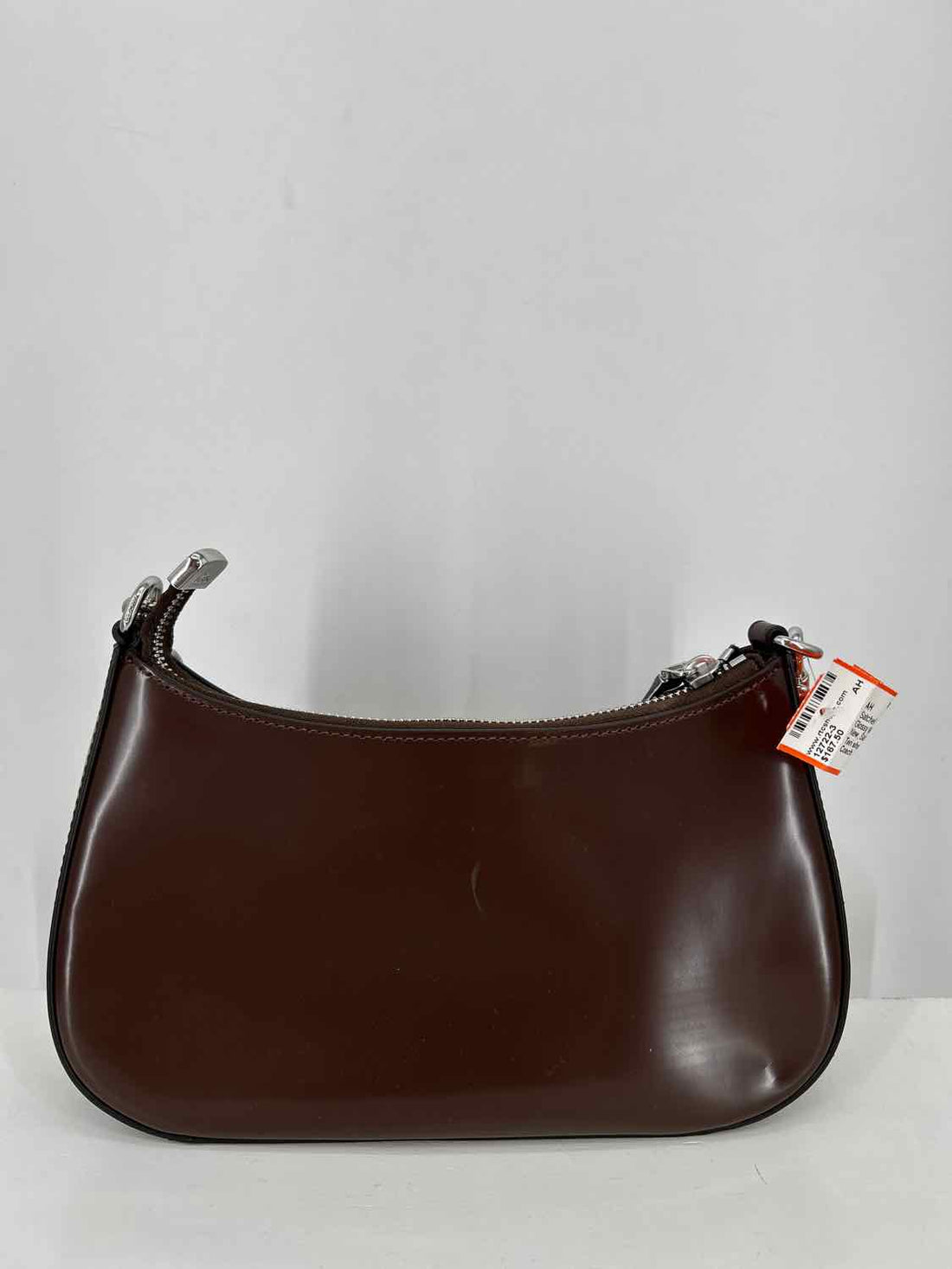 Coach Glossy Maple Spazzolato leather Like New Satchel