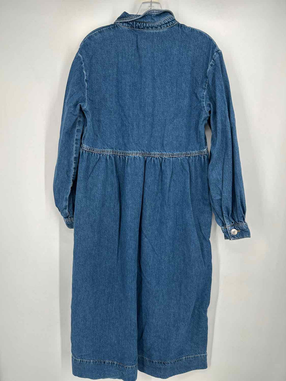 Seen Worn Kept Size M Denim Long Sleeve Dress