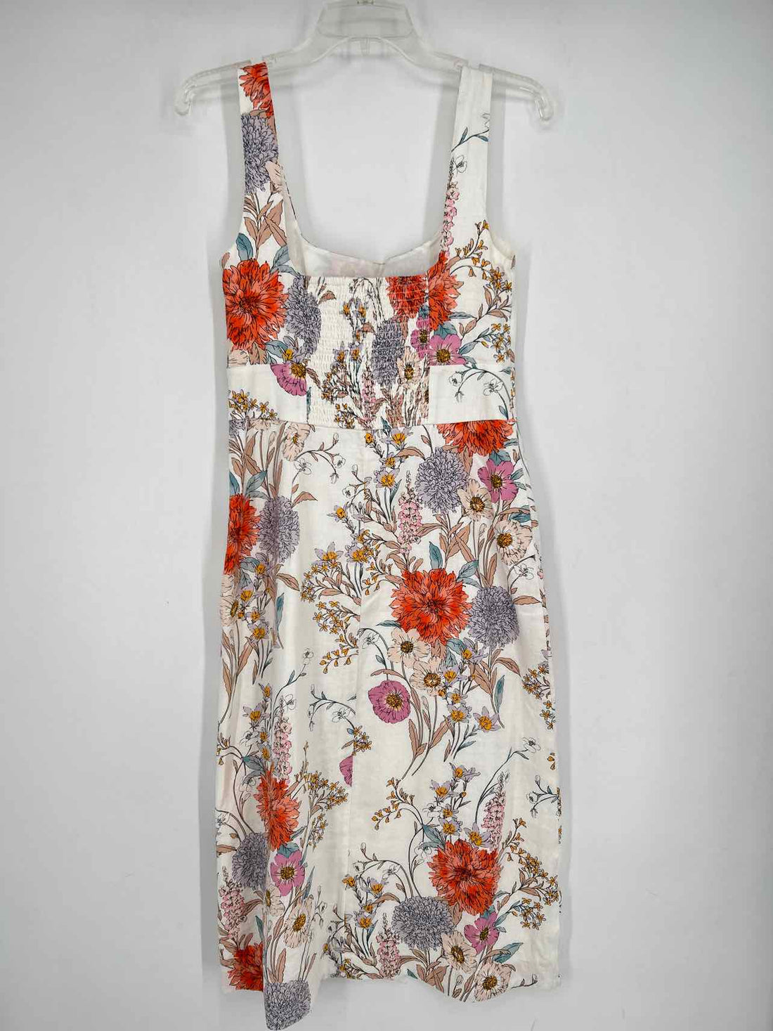 Ann Taylor Size 2 White Floral Dress