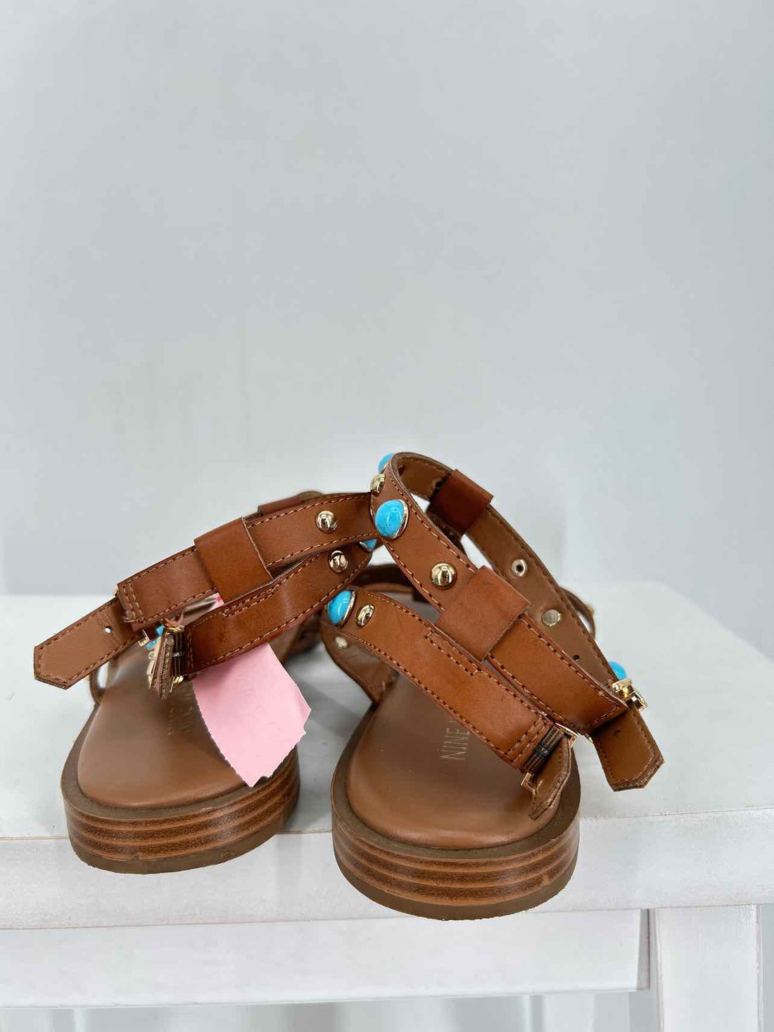 Nine West Women Size 9 Brown Sandals