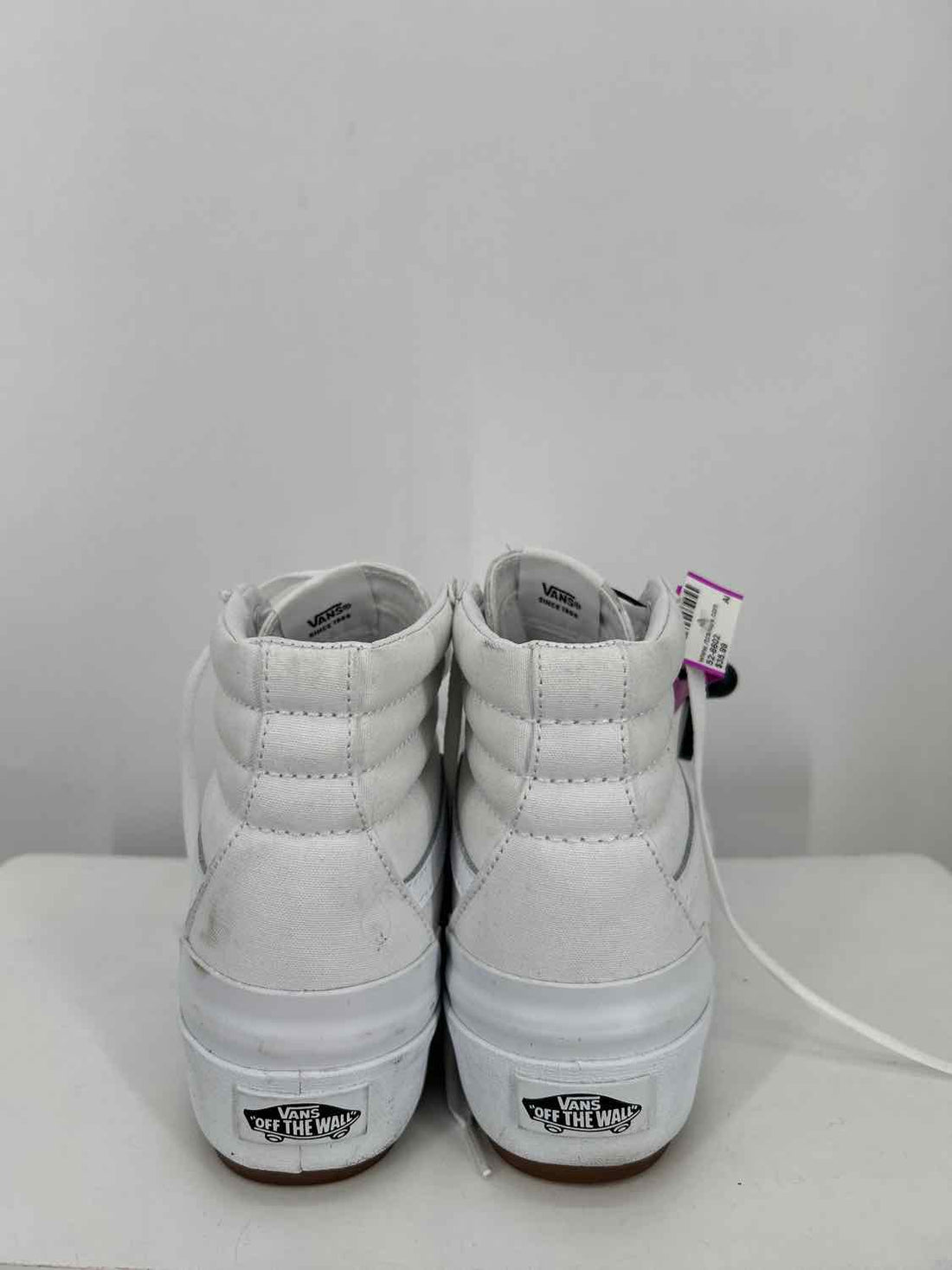Vans Women Size 7.5 White Sneakers