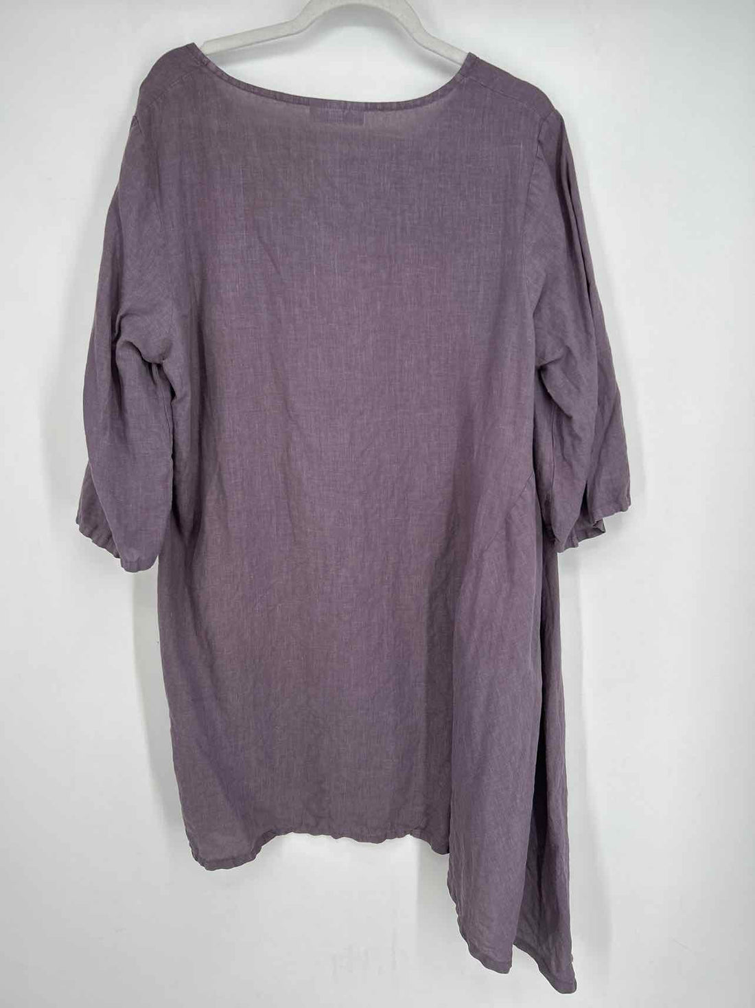 Bryn Walker Size M Dusty Purple Linen Dress