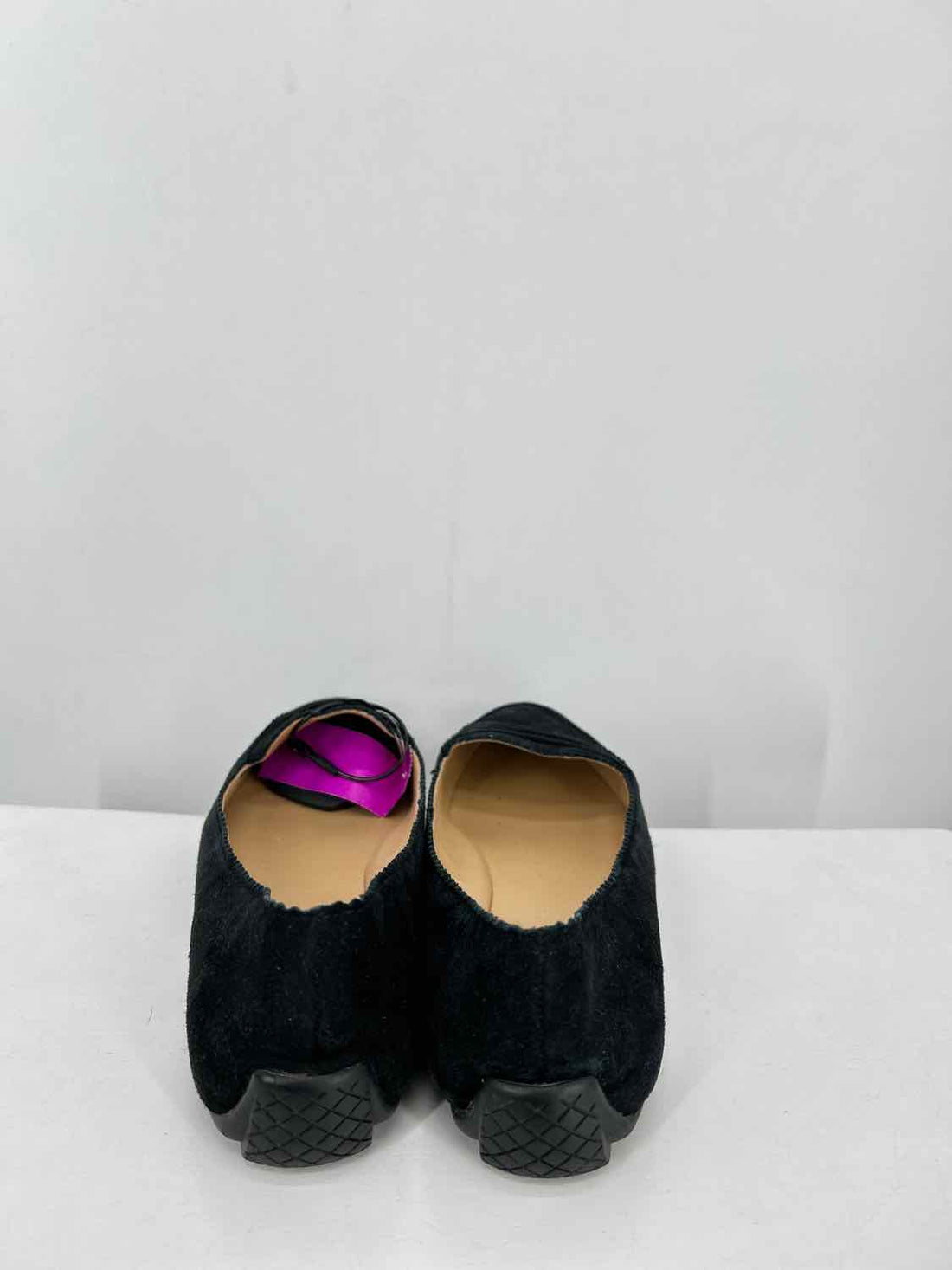 Talbots Women Size 8 Black Genuine Suede Loafers