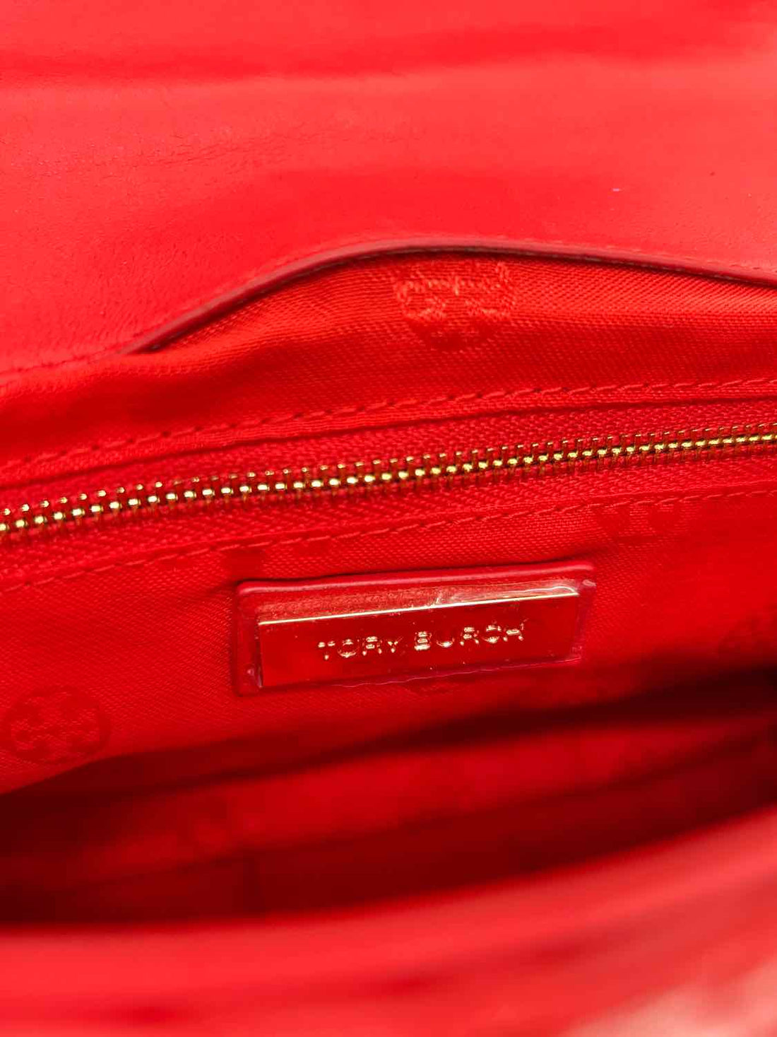 Tory Burch Fleming Red Purse