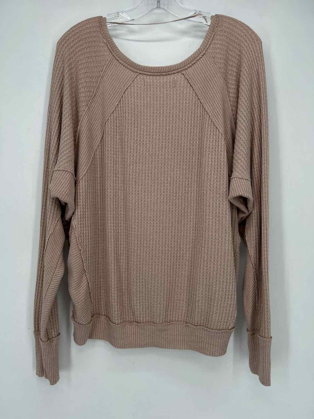 We The Free Size S Beige Long Sleeve