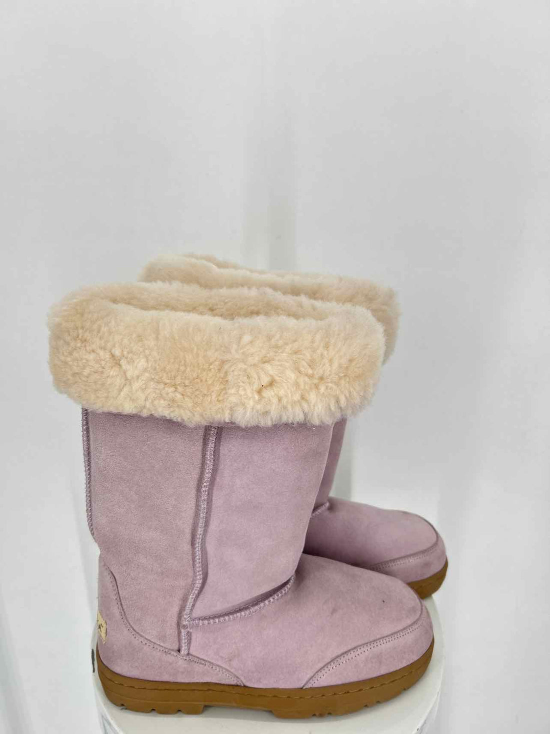 Chooka Suede Women Size 7 Lavender Mid Calf Boot