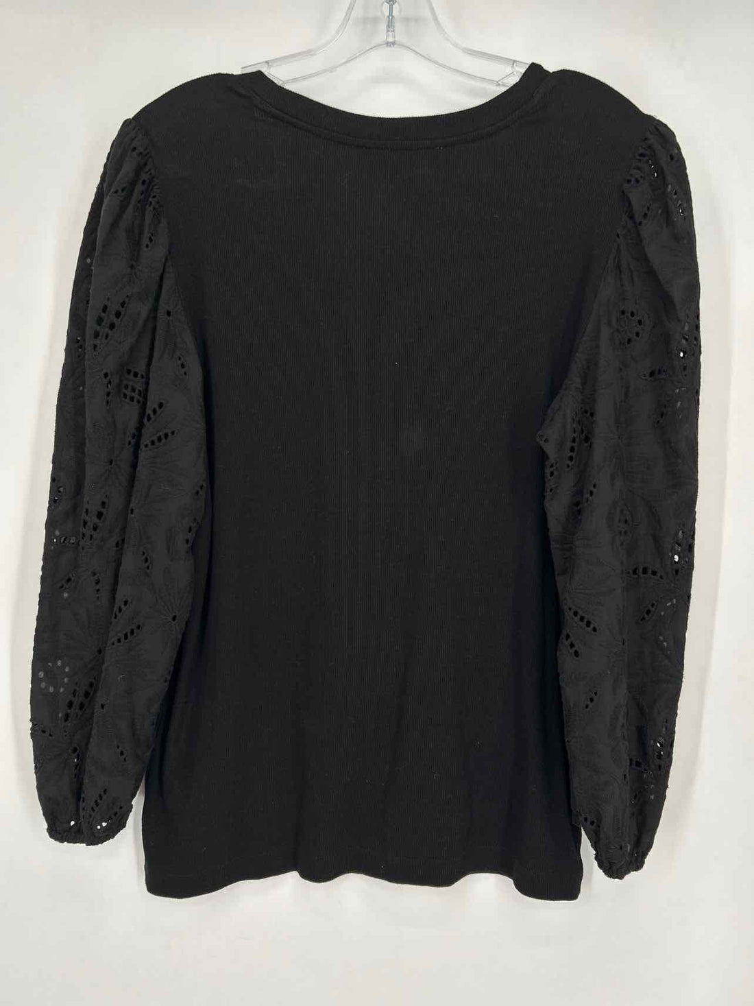 Loft Size L Black Long Sleeve